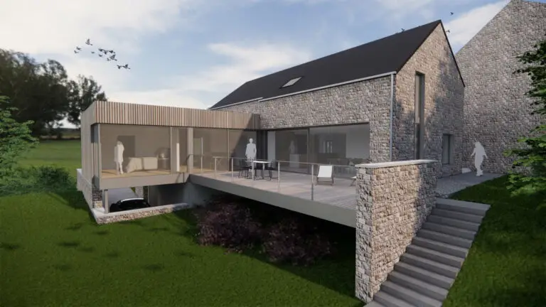 PAVILLONCHAMPS atelier d'architecture - Maison Grange- Ferri&egrave;res