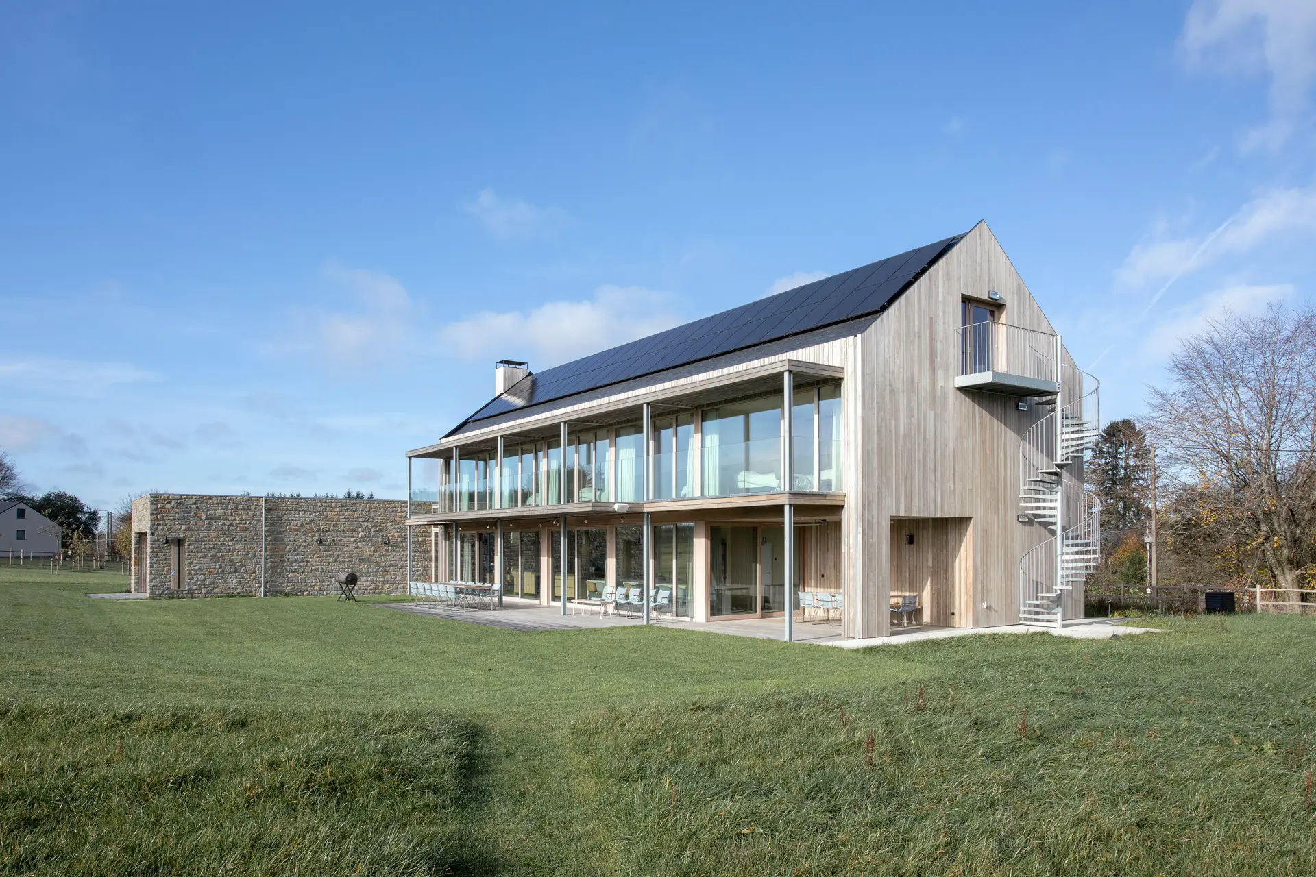 PAVILLONCHAMPS atelier d'architecture - Lodge à Samrée