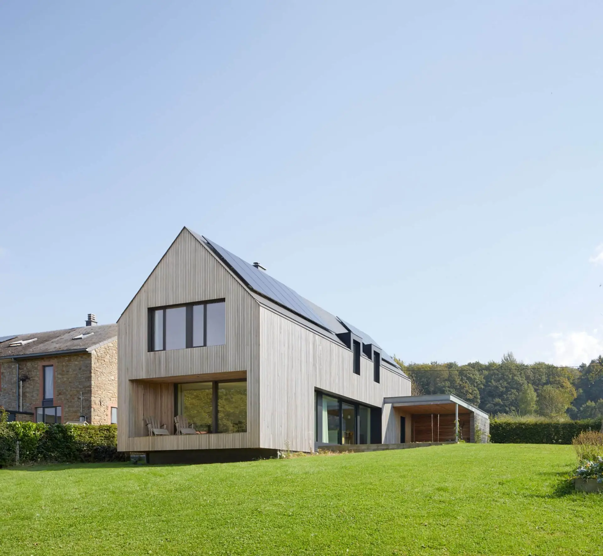 PAVILLONCHAMPS atelier d'architecture - Construction d'une habitation à Sprimont